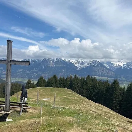 شقة Allgaeu Mit Schwimmbad Und Sauna اوبرستدورف